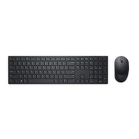 Tastatur mit Maus Dell KM5221W Qwerty US Schwarz QWERTY