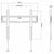 TV Halterung Neomounts NM-W340BLACK