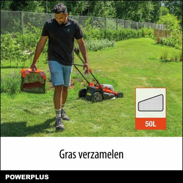 Akku-Rasenmäher Powerplus Powdpglws2 40 V Ø 42 cm