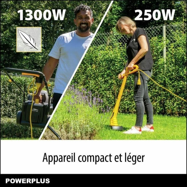 Elektrischer Rasenmäher Powerplus POWXG62205T 1300 W 220-240 V 32 cm 32 L