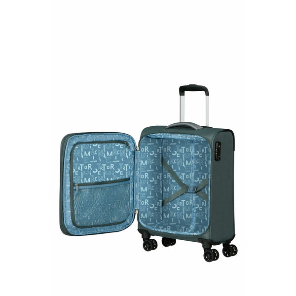 Koffer für die Kabine American Tourister Pulsonic Spinner grün 43,5 L 55 x 40 x 23 cm