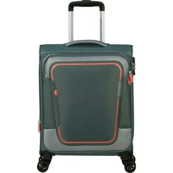 Koffer für die Kabine American Tourister Pulsonic Spinner grün 43,5 L 55 x 40 x 23 cm