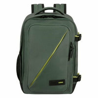 Lässiger Rucksack American Tourister Take2cabin grün