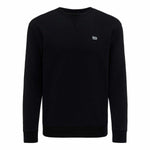 Herren Sweater ohne Kapuze Lee Plain Crew Schwarz