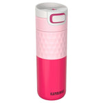 Thermobecher mit Deckel Kambukka Etna Grip Diva Rosa Edelstahl 500 ml