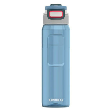 Wasserflasche Kambukka Elton Niagara Blau Schwarz Acryl Kunststoff Tritan 1 L