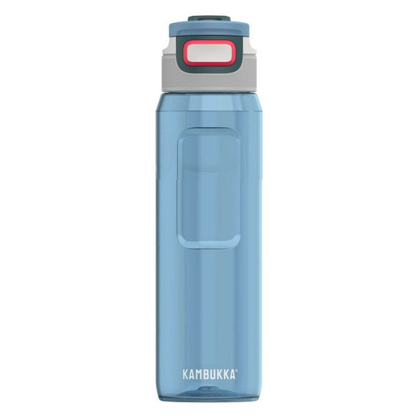 Wasserflasche Kambukka Elton Niagara Blau Schwarz Acryl Kunststoff Tritan 1 L