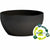 Blumentopf Garden ID Schwarz 30 x 14 cm