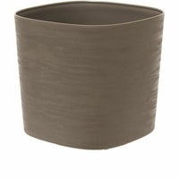 Selbstbewässernder Blumentopf Garden ID Taupe 20 x 20 cm