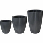 Blumentopf Garden ID Fancy Anthrazit 40 x 42 cm