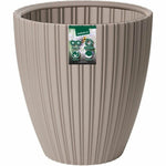Blumentopf Garden ID Fancy Braun Taupe Polyäthylen 40 x 42 cm