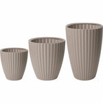 Blumentopf Garden ID Fancy Braun Taupe Polyäthylen 40 x 58 cm