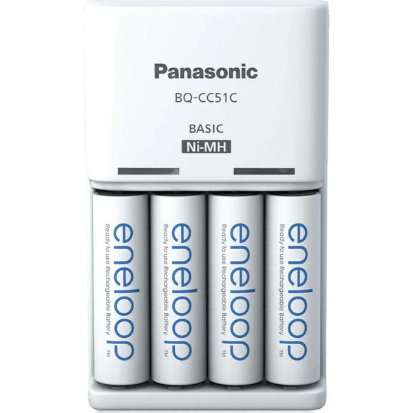 Akku-Ladegerät Panasonic K-KJ51MCD40E Batterien x 4