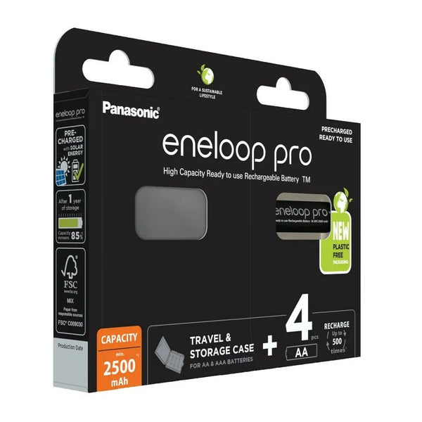 Akkus Panasonic BK-3HCDE/4CP+CASE