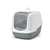 Katzentoilette Savic Nestor Jumbo Weiß Beige Kunststoff