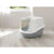 Katzentoilette Savic Nestor Jumbo Weiß Beige Kunststoff
