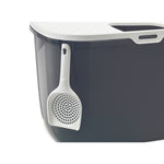 Katzentoilette Vadigran Weiß Anthrazit Kunststoff