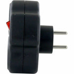 Steckdosenleiste mit 3 Steckdosen mit Schalter Chacon Dominó 3x16A