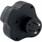 Steckdosenleiste mit 3 Steckdosen mit Schalter Chacon Dominó 3x16A