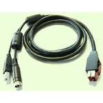 USB-Kabel HP Cable en Y con alim. USB Schwarz