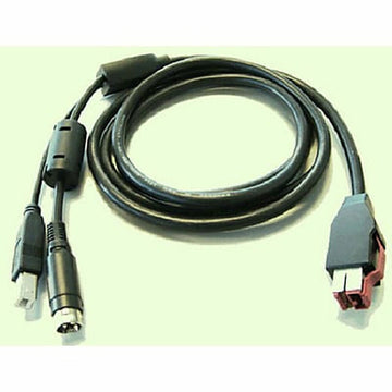 USB-Kabel HP Cable en Y con alim. USB Schwarz