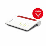 Router Fritz! 20002944 Weiß Rojo/Blanco