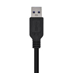 Ladekabel für Tablet Aisens A105-0446 Schwarz 1 m