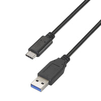 USB A zu USB-C-Kabel Aisens A107-0450 Schwarz 1,5 m