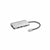 Hub USB Kensington K33820WW Schwarz Silberfarben