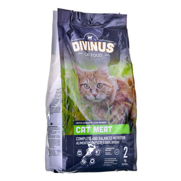 Katzenfutter Divinus Meat Erwachsener Huhn 2 Kg