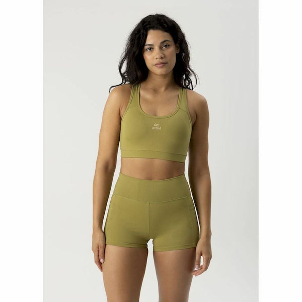 Sporthose Damen Ditchil Ditchill Shortie Active Mujer Olive Fitness