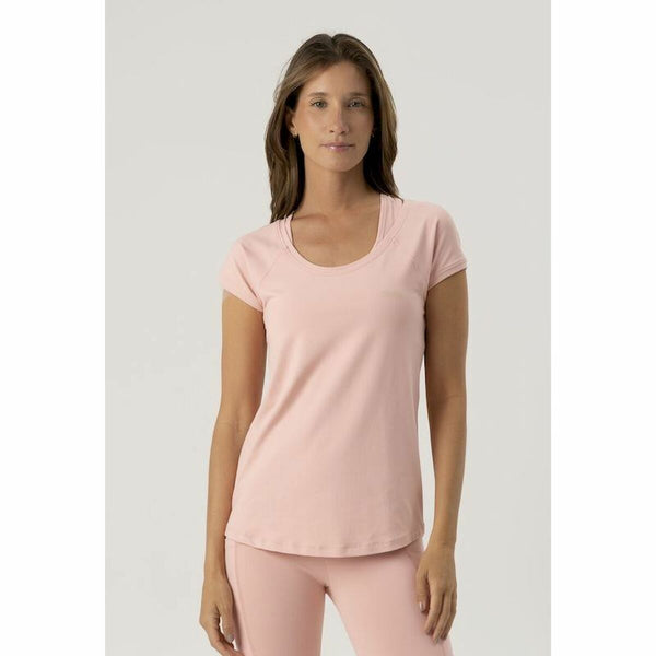 Damen Kurzarm-T-Shirt Ditchil Ditchill Rosa