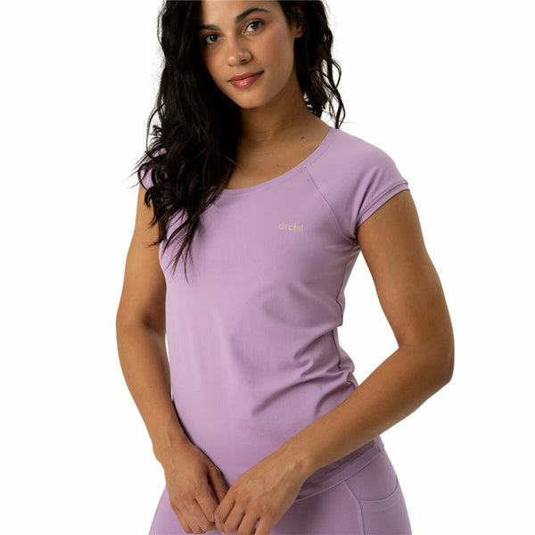 Damen Kurzarm-T-Shirt Ditchil Ditchill T-Shirt Ease Lavendel