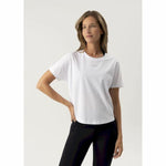 Damen Kurzarm-T-Shirt Ditchil Aria Weiß