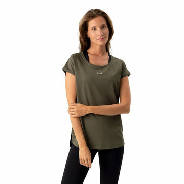 Damen Kurzarm-T-Shirt Ditchil Ariana grün Olive