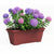 Blumentopf Artevasi 77,9 x 24 x 22 cm Rot Kunststoff