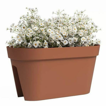 Blumentopf Artevasi Braun 60 x 30 x 30 cm karriert