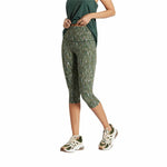 Sporthose Damen Ditchil Capri Vibrant Olive