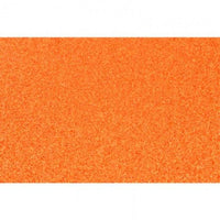 Moosgummi Fama Orange 50 x 70 cm Glitzernd