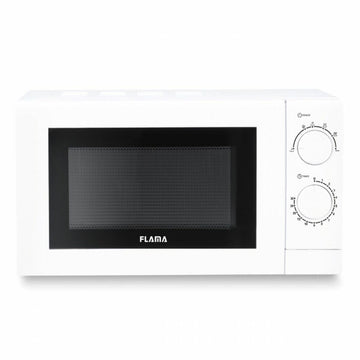 Mikrowelle Flama Weiß 700 W 20 L