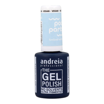 Nagellack Semi-permanent Andreia Polish Pool Party N.4 Pastellblau 10,5 ml