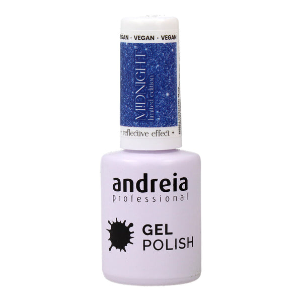 Nagellack Semi-permanent Andreia Polish Reflective Colors Md1 Blau 10,5 ml