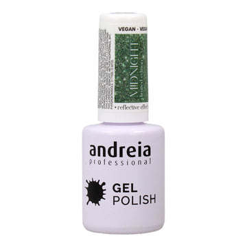 Nagellack Semi-permanent Andreia Polish Reflective Colors Md4 grün 10,5 ml