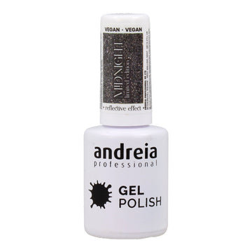 Nagellack Semi-permanent Andreia Polish Reflective Colors Md5 Silberfarben 10,5 ml