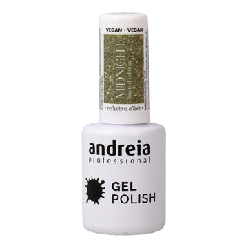 Nagellack Semi-permanent Andreia Polish Reflective Colors Md6 Gold 10,5 ml