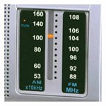 AM/FM-Radio Haeger PR-BIB.001A Grau