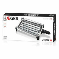 Mikrowelle mit Grill Haeger GR-200.006A Schwarz 2000 W