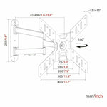 TV Halterung Haeger WB-T50.017A 23" 23" - 50"