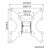 TV Halterung Haeger 5608475 23" - 37"