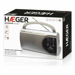 AM/FM-Radio Haeger PR-BIB.004B Grau